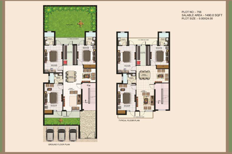 Floor-Plan-Omaxe-Cassia-New-Chandigarh-04