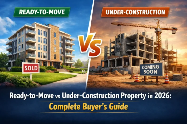 Ready-to-Move vs Under-Construction Property in 2026 Complete Buyer's Guide