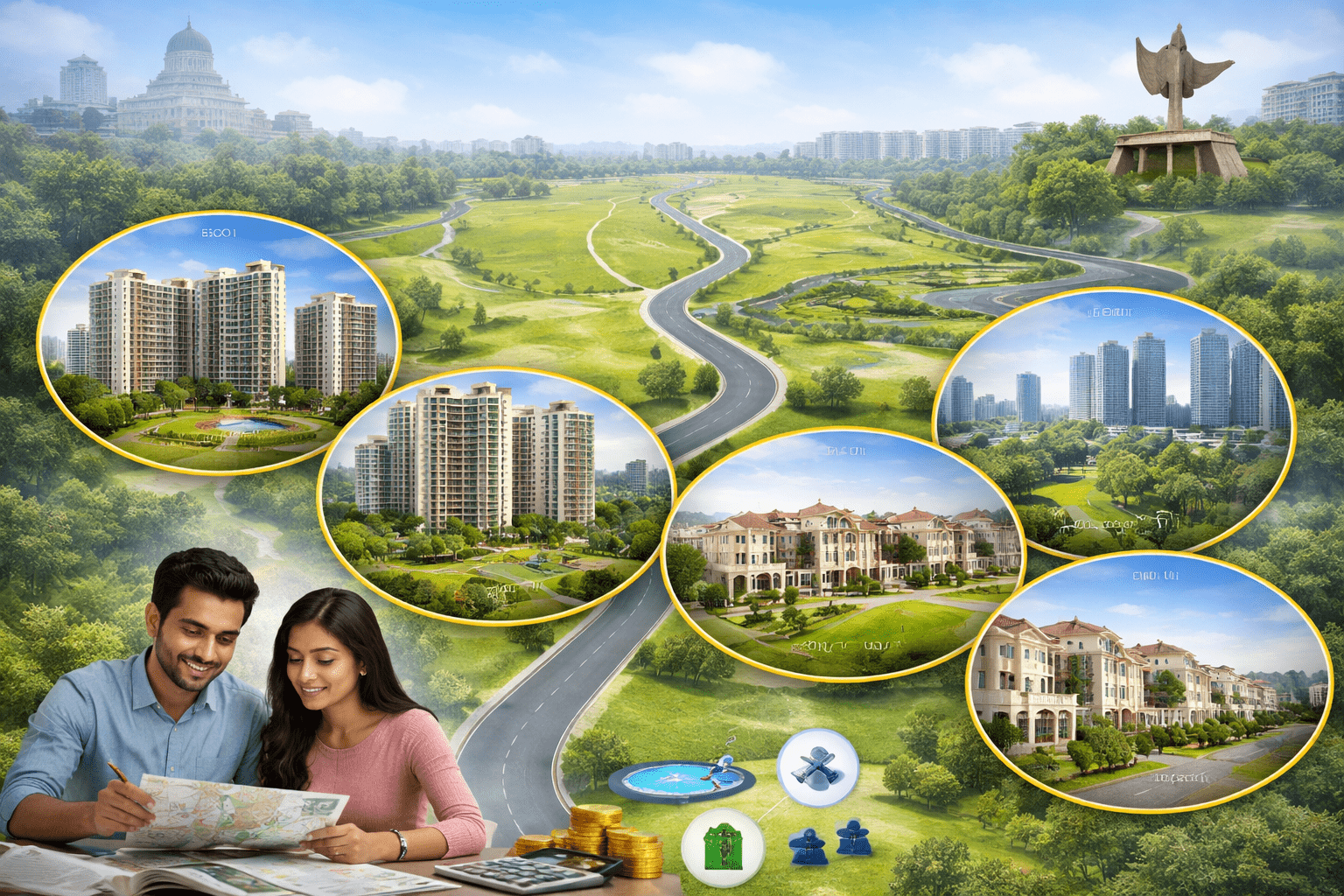 best residential areas in New Chandigarh